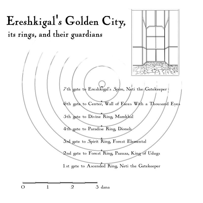 Map of the Golden City